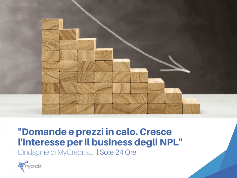 Domande e prezzi in calo. Cresce l'interesse per il business degli Npl
