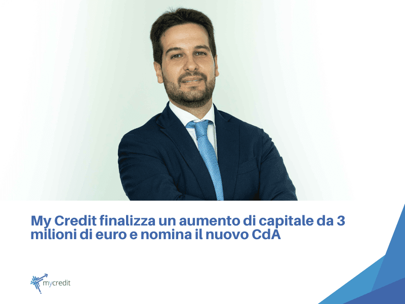 My Credit finalizes a capital increase of 3 million euros and appoints the new Board of Directors