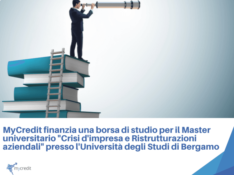 MyCredit finanzia una borsa di studio per il Master universitario